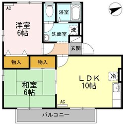 アーバンハイツ（新涯町）の物件間取画像